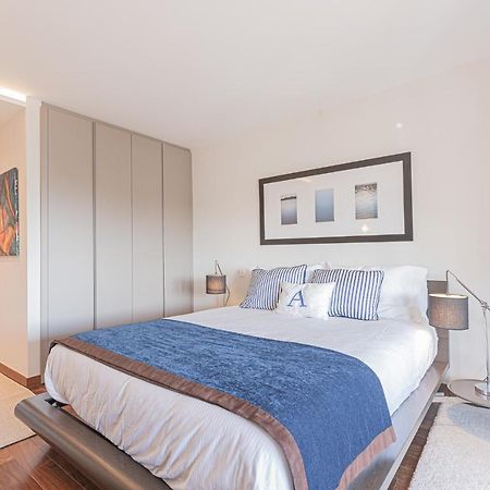 Apartamento Lujoso Ap con piscina frente al mar Cascaes Exterior foto