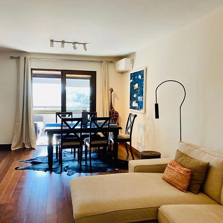 Apartamento Lujoso Ap con piscina frente al mar Cascaes Exterior foto