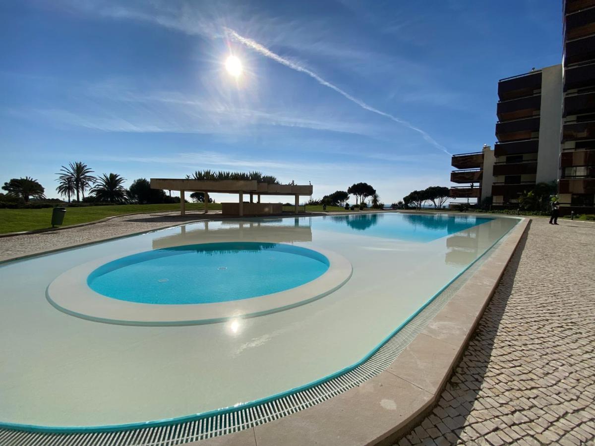 Apartamento Lujoso Ap con piscina frente al mar Cascaes Exterior foto
