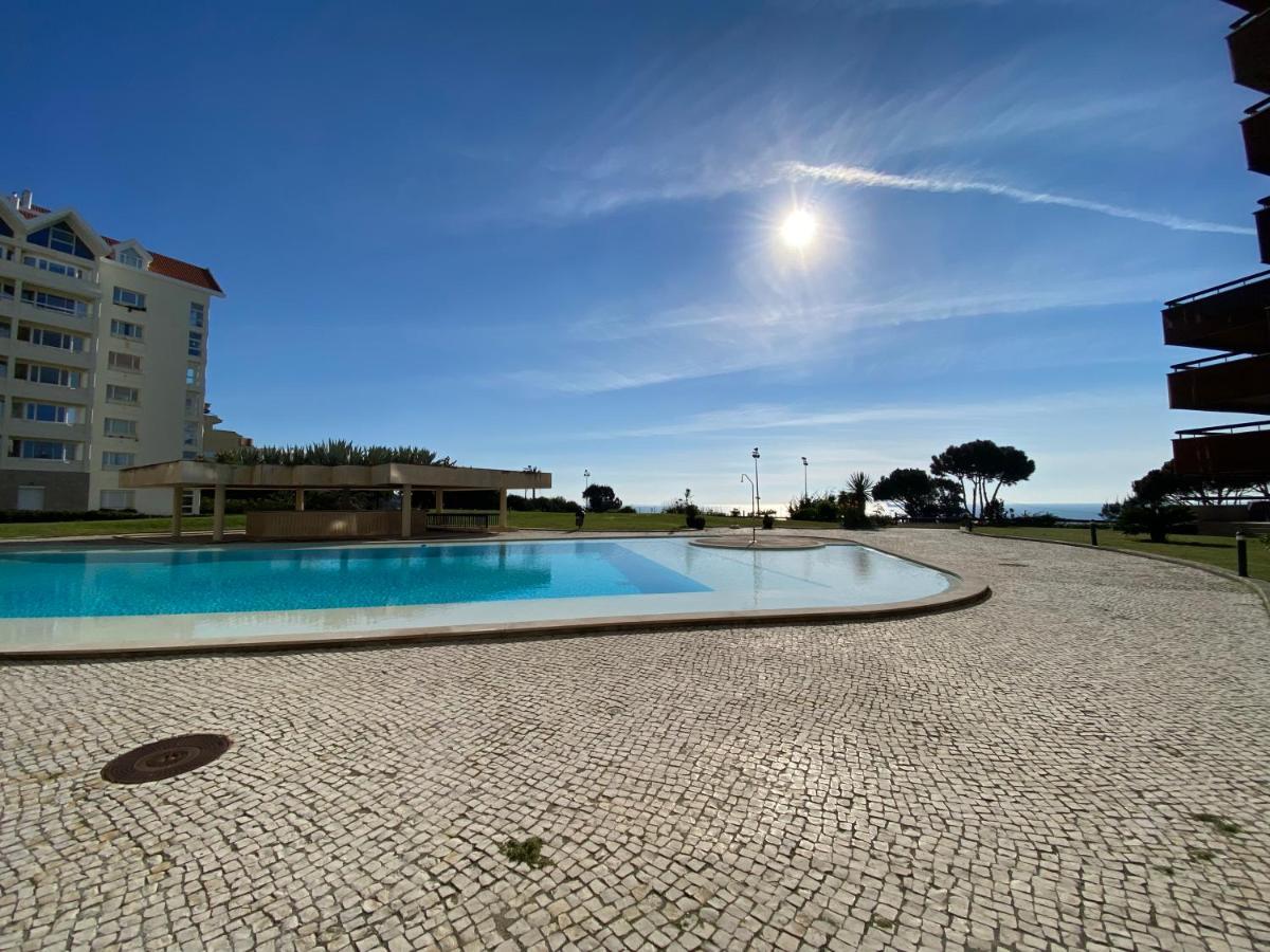 Apartamento Lujoso Ap con piscina frente al mar Cascaes Exterior foto