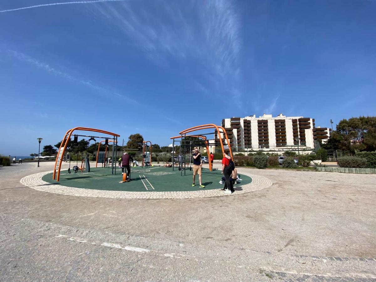 Apartamento Lujoso Ap con piscina frente al mar Cascaes Exterior foto