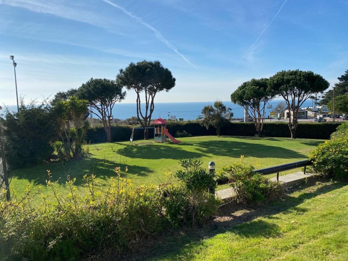 Apartamento Lujoso Ap con piscina frente al mar Cascaes Exterior foto