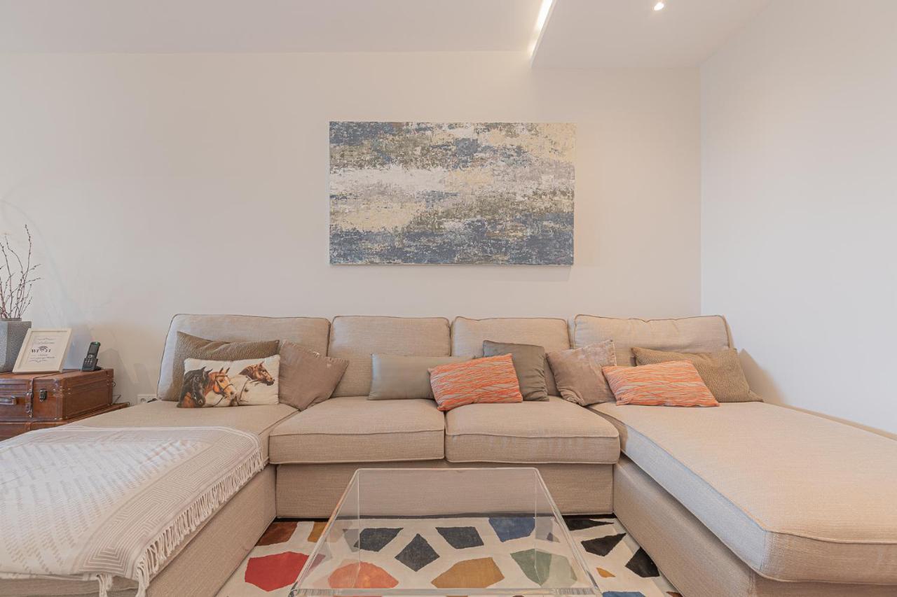 Apartamento Lujoso Ap con piscina frente al mar Cascaes Exterior foto