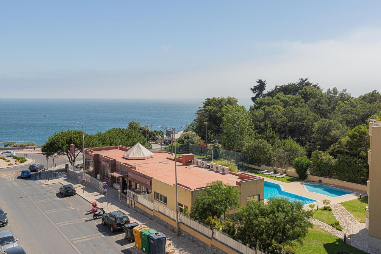 Apartamento Lujoso Ap con piscina frente al mar Cascaes Exterior foto