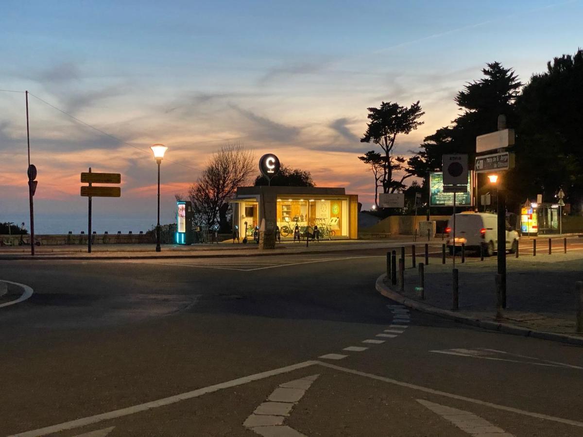 Apartamento Lujoso Ap con piscina frente al mar Cascaes Exterior foto
