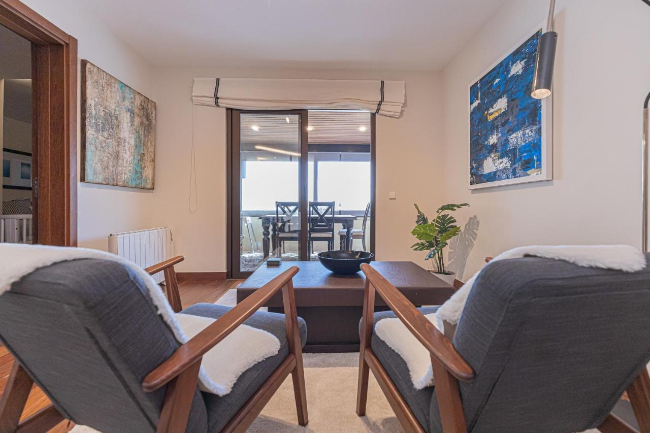 Apartamento Lujoso Ap con piscina frente al mar Cascaes Exterior foto
