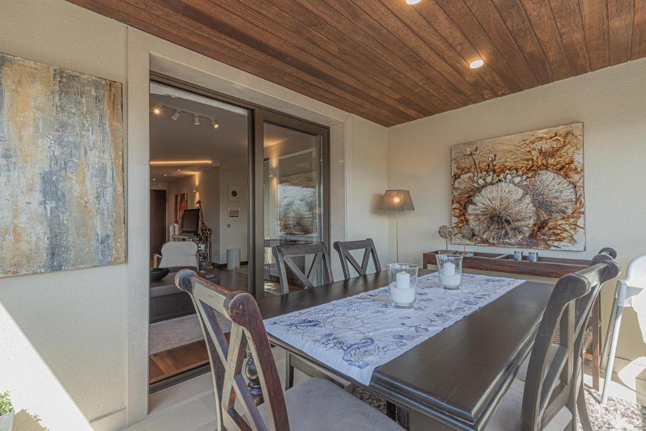 Apartamento Lujoso Ap con piscina frente al mar Cascaes Exterior foto