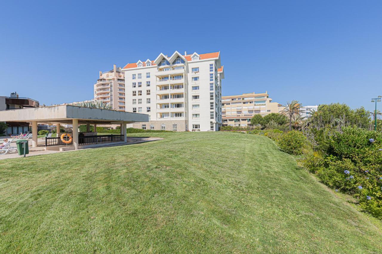 Apartamento Lujoso Ap con piscina frente al mar Cascaes Exterior foto