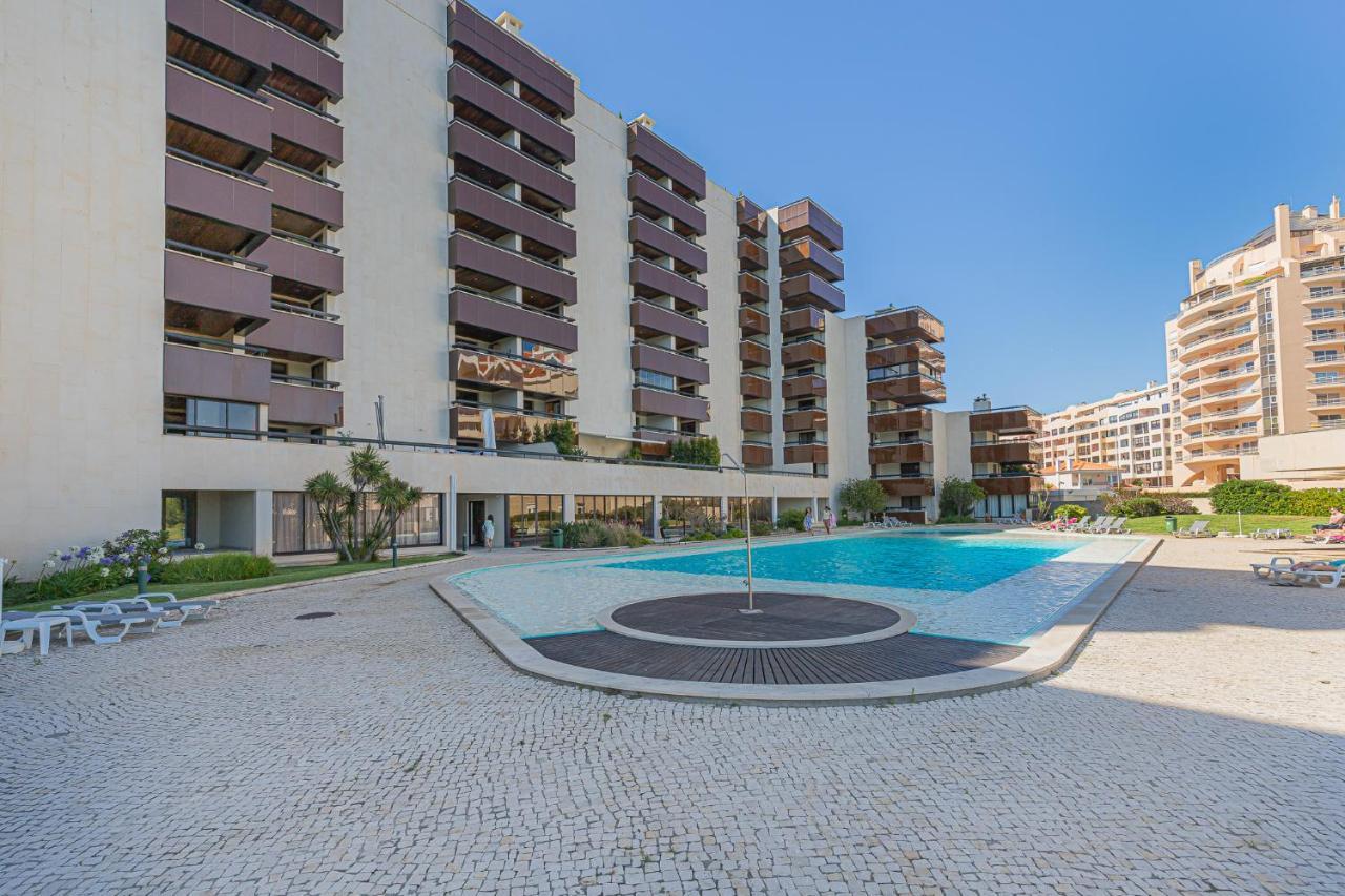 Apartamento Lujoso Ap con piscina frente al mar Cascaes Exterior foto