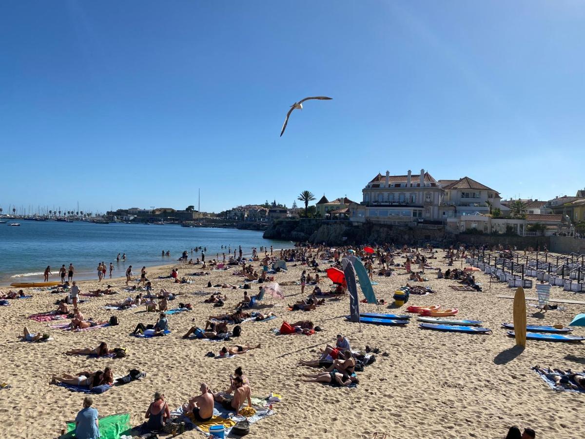 Apartamento Lujoso Ap con piscina frente al mar Cascaes Exterior foto