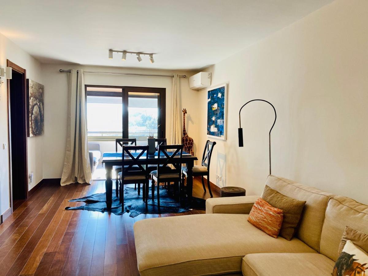 Apartamento Lujoso Ap con piscina frente al mar Cascaes Exterior foto