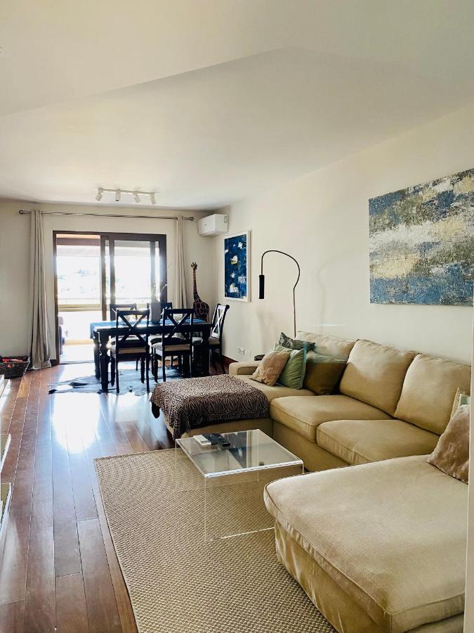 Apartamento Lujoso Ap con piscina frente al mar Cascaes Exterior foto