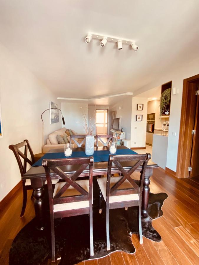 Apartamento Lujoso Ap con piscina frente al mar Cascaes Exterior foto